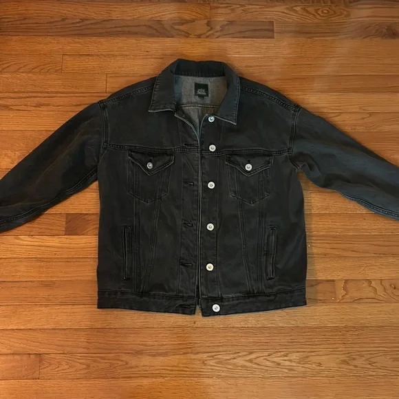 Wild fable black jean jacket cheap